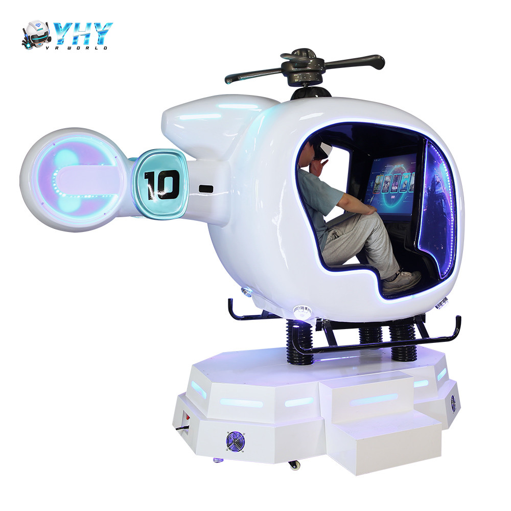 Тематический парк 9D VR симулятор вертолетная игровая машина
