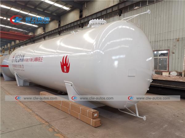 60cbm LPG Storage Tank Liquid Propane Ammonia Butane Gas Bullet Tank for Gas Station