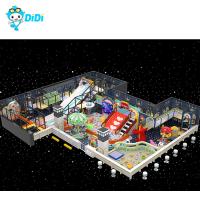 EN Equipamento de soft play interno certificado ASTM com tema de espaço personalizado