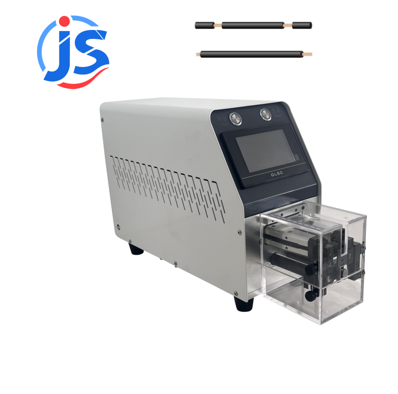 Compact 300W Power Wire Harness Cable Cutter and Stripper Machine with 5 Layers Strip and 47.3 Inch PLC Screen