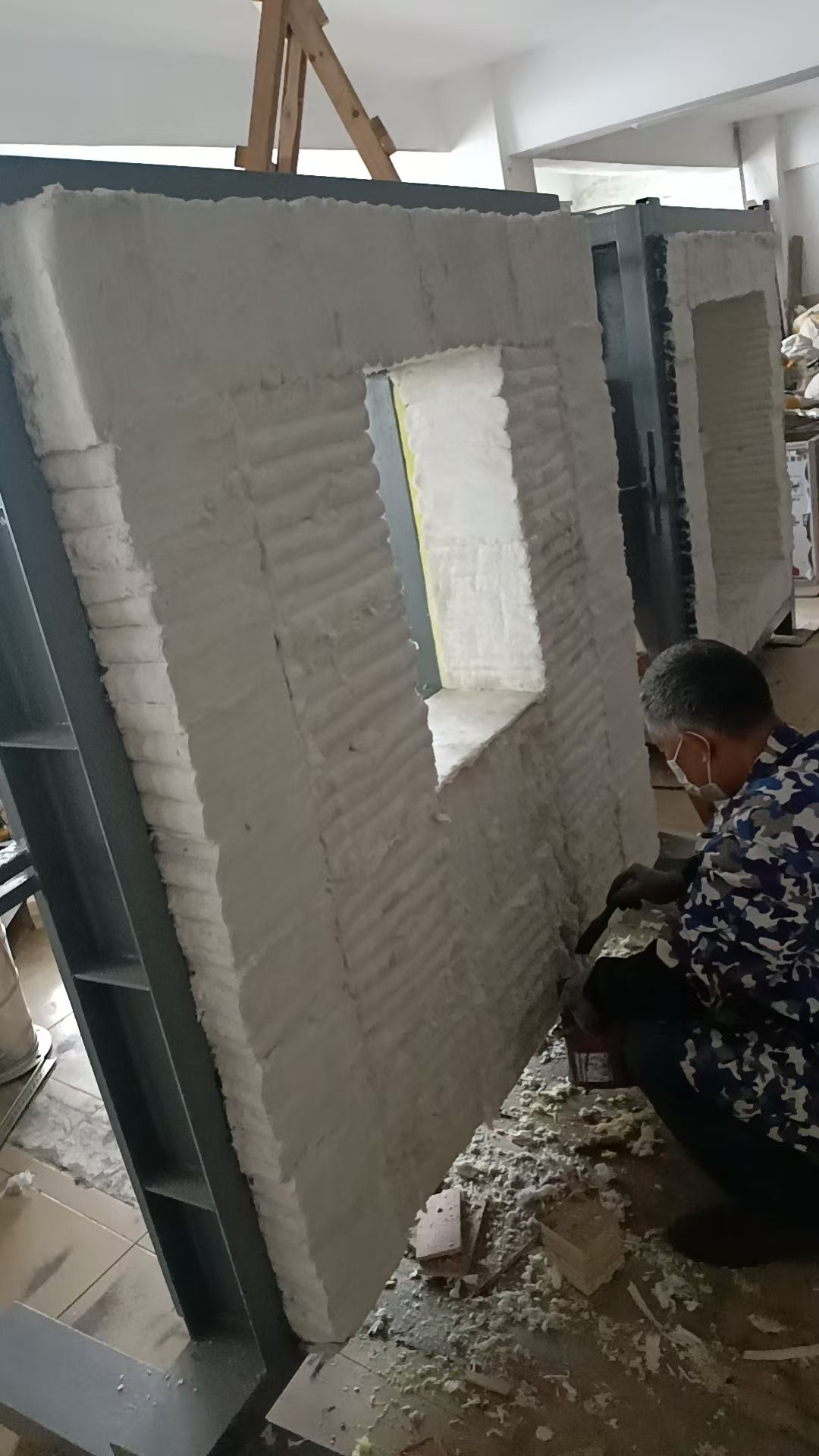 ISO 834 Compliant Vertical Fire Resistance Test Furnace with 1200 °C Temperature and Modular Construction