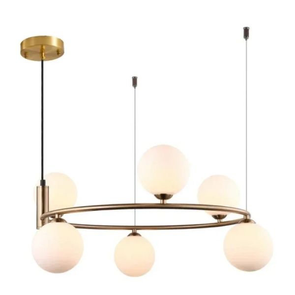 Nordic Magic Bean Galss Chandelier Restaurant Light Glass Ball Pendant Light（WH-AP-673）