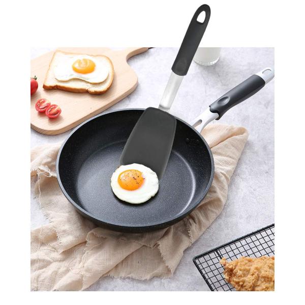 Stocked 2 Pack 600F Heat Resistant Non-Stick Flipping Eggs Silicone Spatula 149 115G