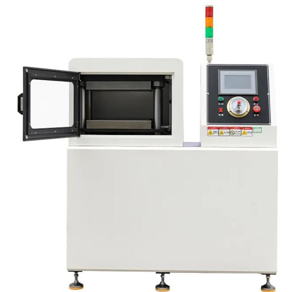 プレートの平坦さ 0.03mm プレートの vulkaniser ロシア語と英語の操作ソフトウェア 30トンの圧力容量