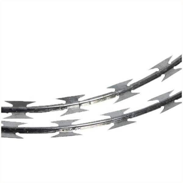 Hot Sale Galvanized Welded Razor Barbed Wire Mesh Fencing with Cutting Service CE Certified for Prison and Airport Security