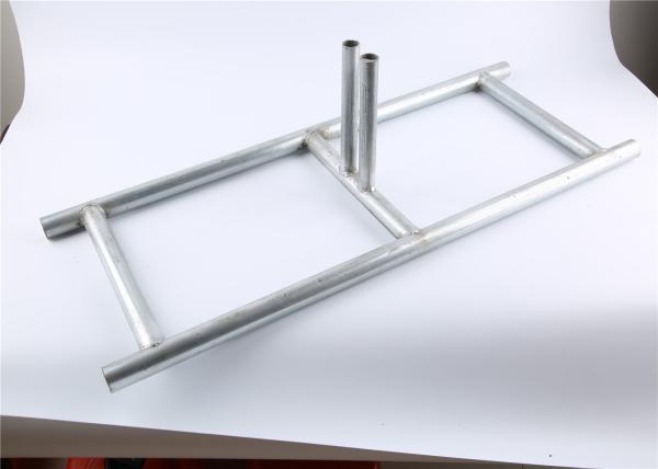 Chain Link Fence Base For Construction Temporary Chain Link Fence Hot dipped Galvanized ASTM standard