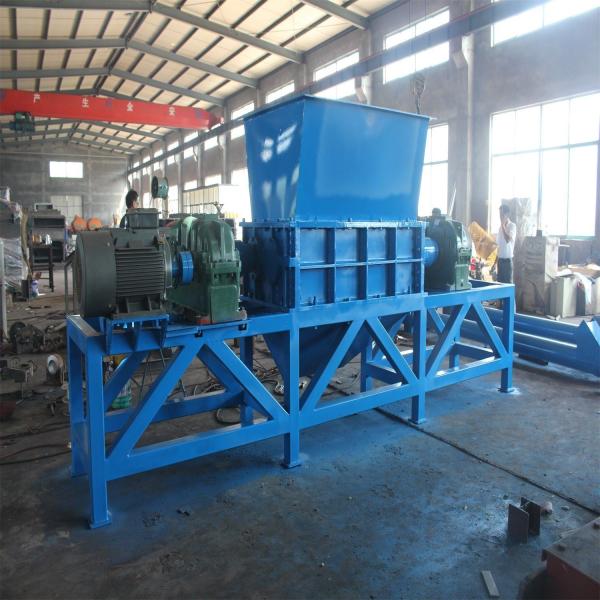 Small Size Double Shaft Waste Shredder with Alloy steel Knife