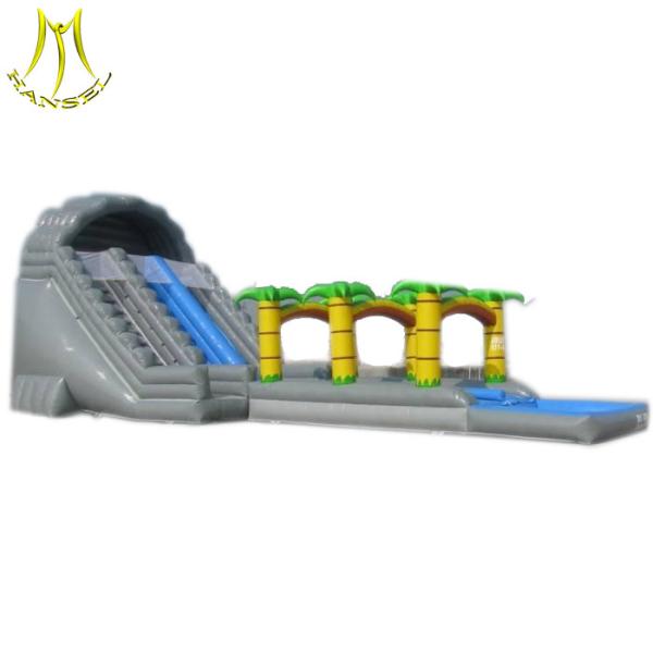 Hansel inflatable fun park equipment inflatbale water slide outdoor for sale