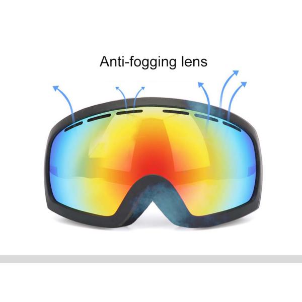 SKI Applicable Scene Spherical Lens Custom Adult Anti-Fog Goggles for Sports