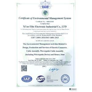 Xi'an Elite Electronics Co., Ltd. Certifications