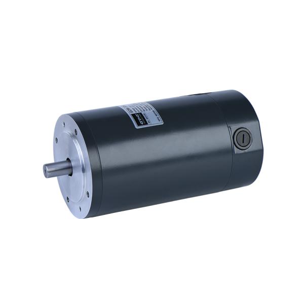 Motor redondo da C.C. da escova do poder 30w 70mm 12v 24v do motor da C.C. do eixo da chave do eixo