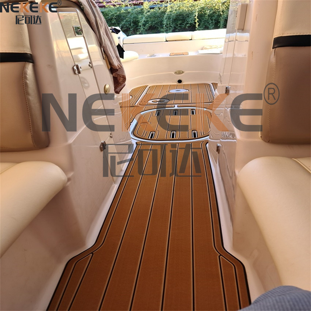 Four Winns Horizon 230 2005 Swim Platform Cockpit EVA Faux Teak Deck Mat Marine Flooring Pad