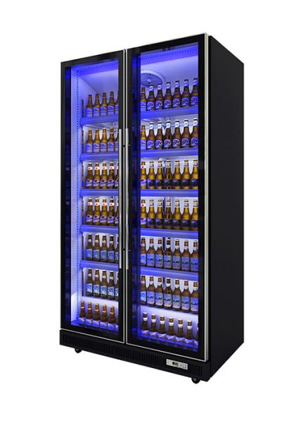 Refrigerador comercial da exposição da cerveja da bebida do congelador da bebida de R404a