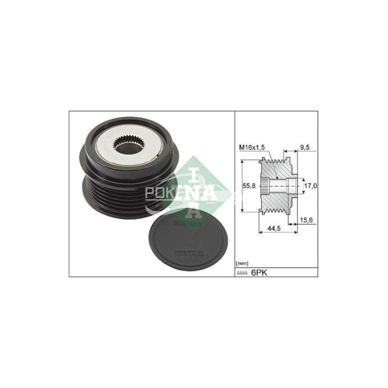 Alternator Pulley 24585484 535031910 INA 24582666 13588313 13593805 52123467 Chevrolet Car Parts