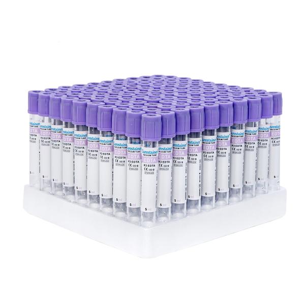 EDTA Vacuum Blood Collection Tubes 2ml 3ml 4ml Blood Sample Tube