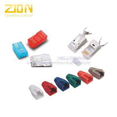 Tomada 8P8C 3U-50U de Cat.5e/6A, tomada modular da AR, ethernet, do fabricante de China - Zion Communiation