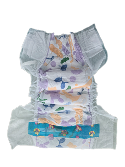 Banda de cintura elástica de absorción fuerte Super suave Johnson olor Uniconcern Muñecos desechables para bebés Exportación al mercado africano de Sierra Leona