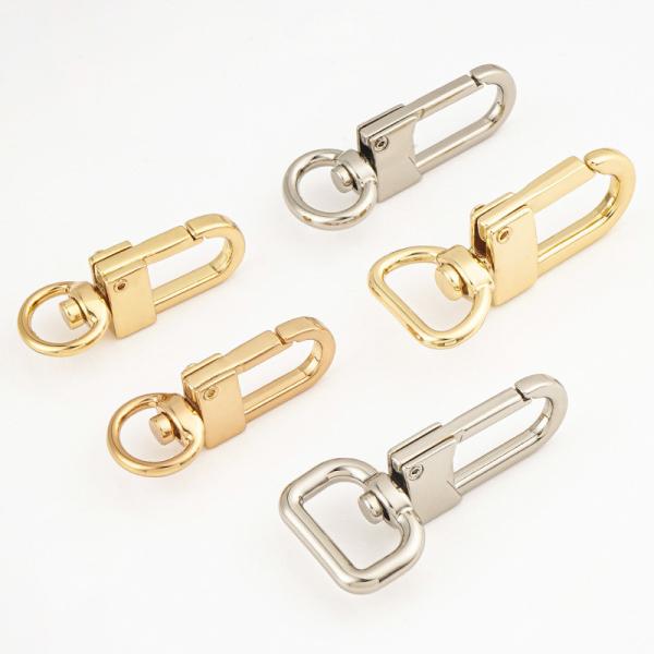 Shinny Surface Bag Hardware Custom Snap Hook for DIY Accessories 13mm Strap Purse Clasp