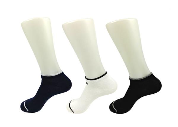 Color Stripes Nylon Recycled Cotton Socks For Unisex Adults Custom Made Size