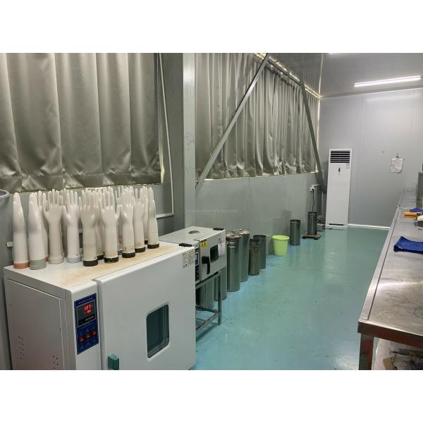 Waterproof Food Handling Pvc Vinyl Disposable Gloves Clear Blue Color