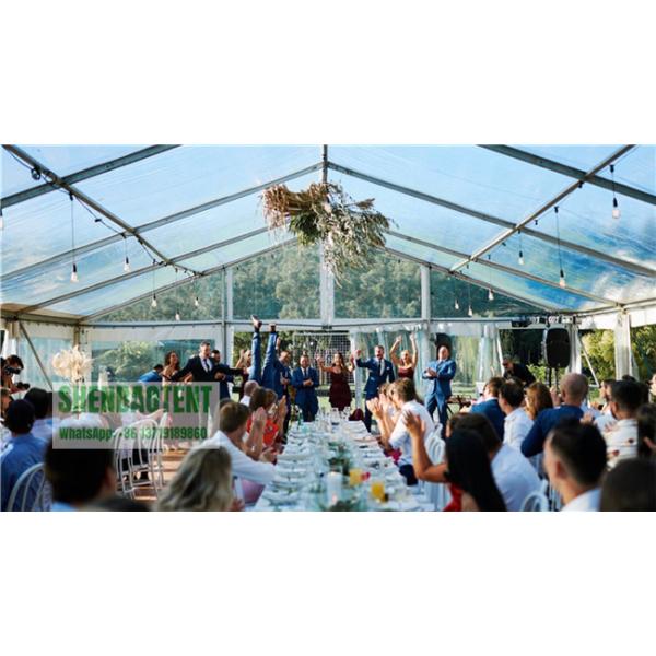 Summer Holiday Transparent Marquee Tent Wedding Family Party Event Stable