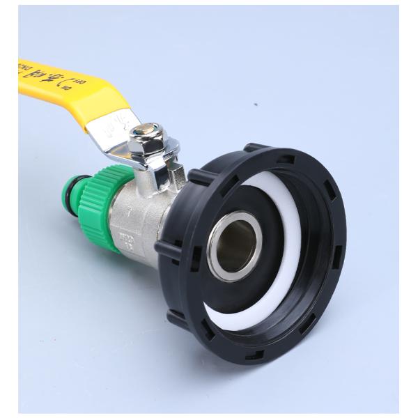 Garden Water Connectors Brass Tap Adapter for IBC Tank Valve Fitting Hose Connector