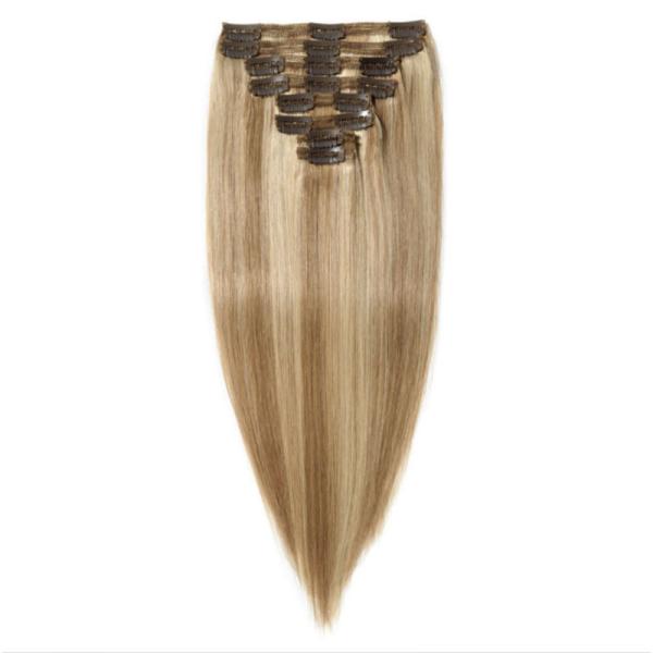 Effortless Style 100% Human Hair Seamless Clip In Extensions 0.2kg for B2B