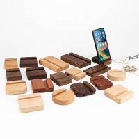 Tablette de bureau en bambou naturel, support de téléphone portable en bois, porte-carte en bois, porte-calendrier sur mesure