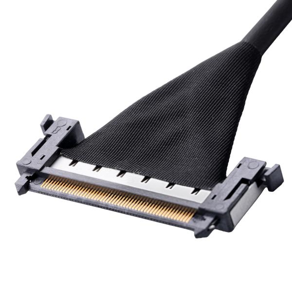 Ensamblaje de cable micro coaxial – AWG40 y AWG32 – Aislamiento FEP – Clasificado a 105°C