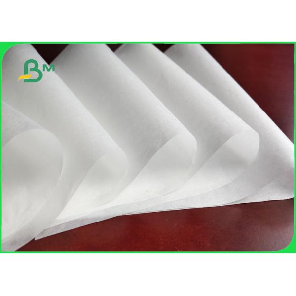 Food Grade 28gsm 30gsm MG Kraft White Paper Eco - Friendly For Bags For Fast Food