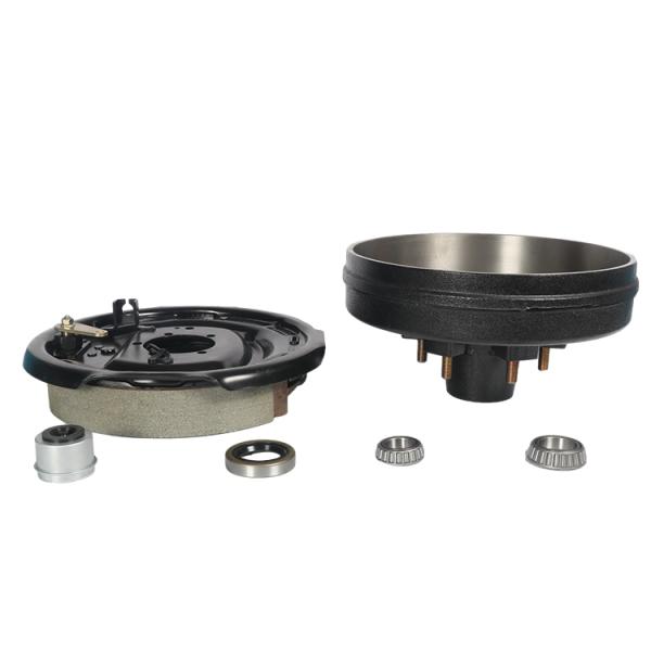 Airui 5 Studs 12 Inch Brake Drum Self Adjusting 5x5 Trailer Hub Assembly
