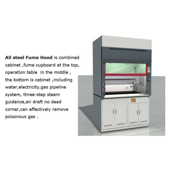 High Grade Polypropylene Fume Hood Temperature Resistance CE Approved