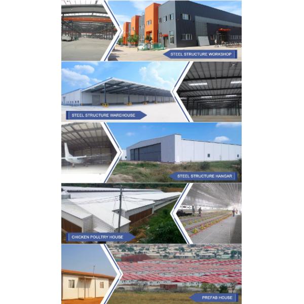 Customizable Prefabricated Steel Structure Warehouse Workshop Industrial Commercial Building