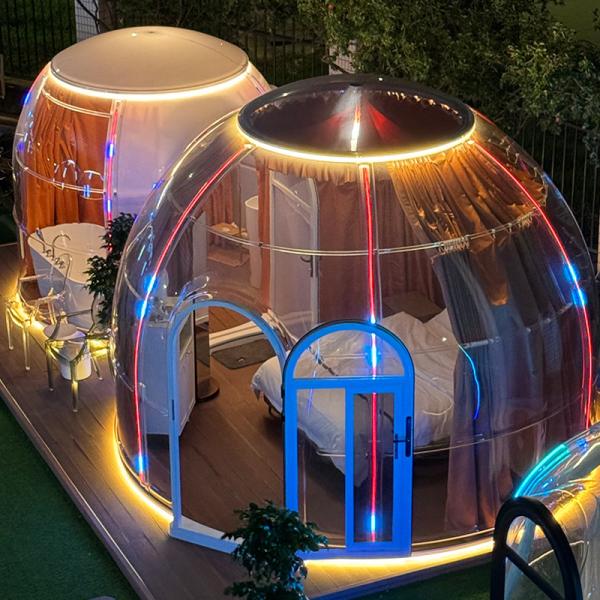 Latest Design Outdoor Dome House Spherical House Bubble Room