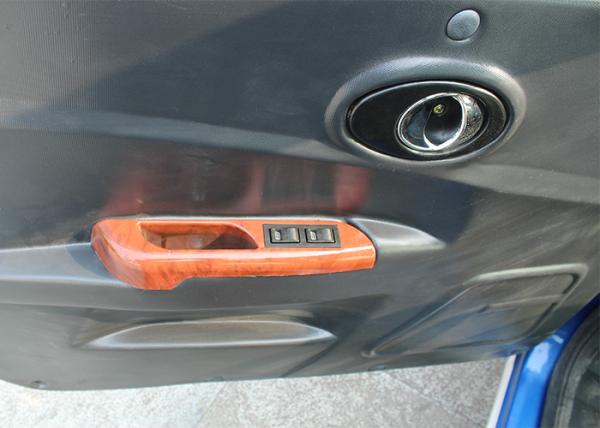 Blue Color Mini Electric Car Family 2200 W With 3 Seats 2400*1270*1500mm