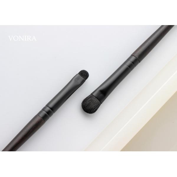 OEM Natural Goat Animal Hair Everyday Eye Essentials Makeup Brush Set Luxury