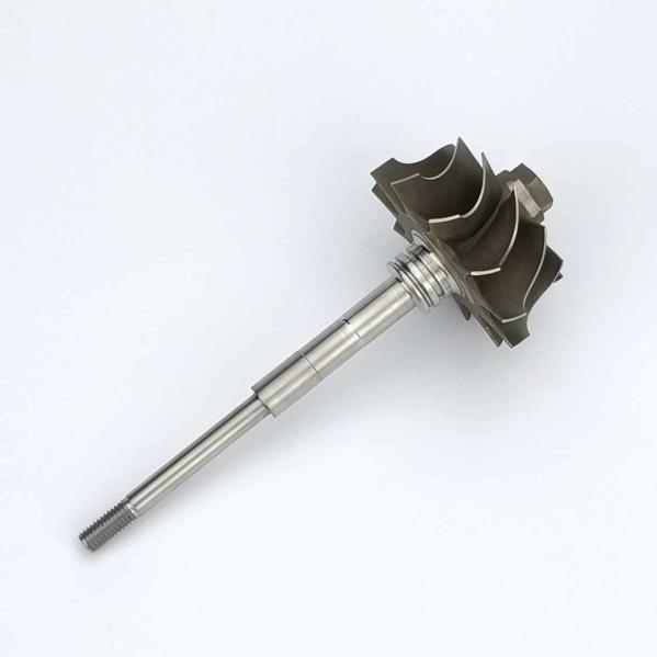 MS-TECH Turbo T2 Turbine Wheel Shaft 435257-0001 435257-0002 435257-0004 Ind 53mm Exd 41.73mm Blades11