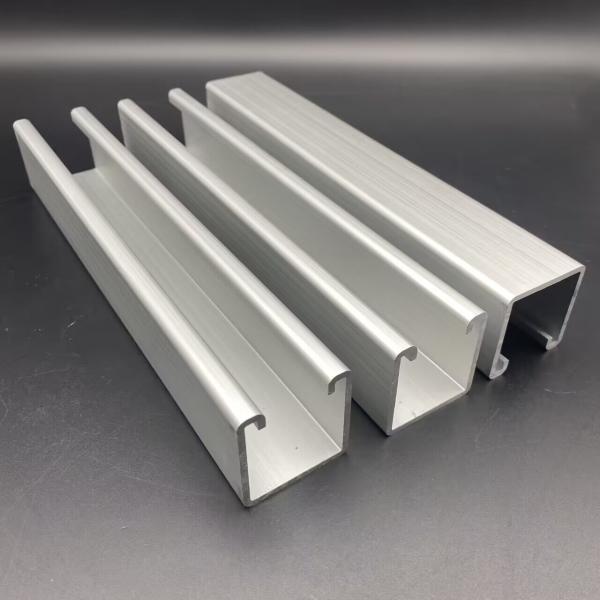4141 Solar Mounting Rails Aluminum Strut C Channel Profile