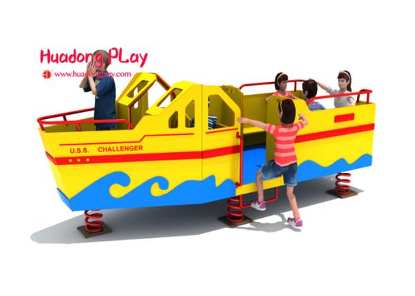 Huadong Plastic Play Equipment , Economical Play Ground Set Different Playing