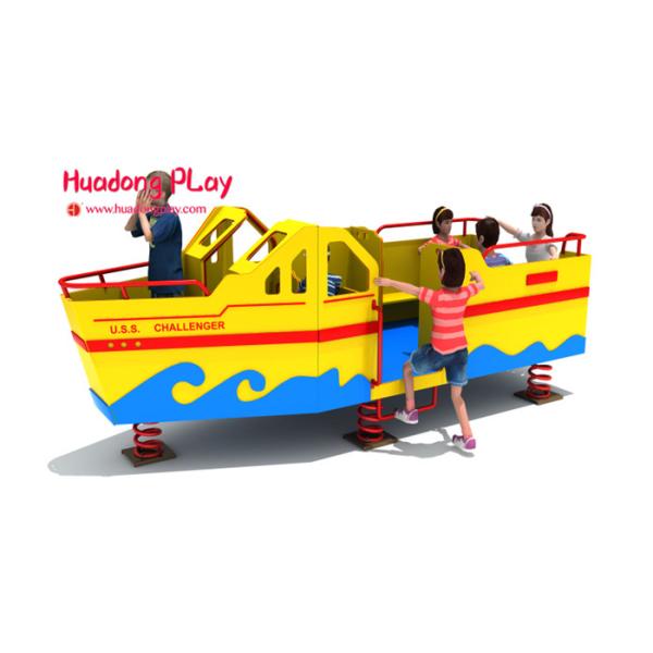 Huadong Plastic Play Equipment , Economical Play Ground Set Different Playing