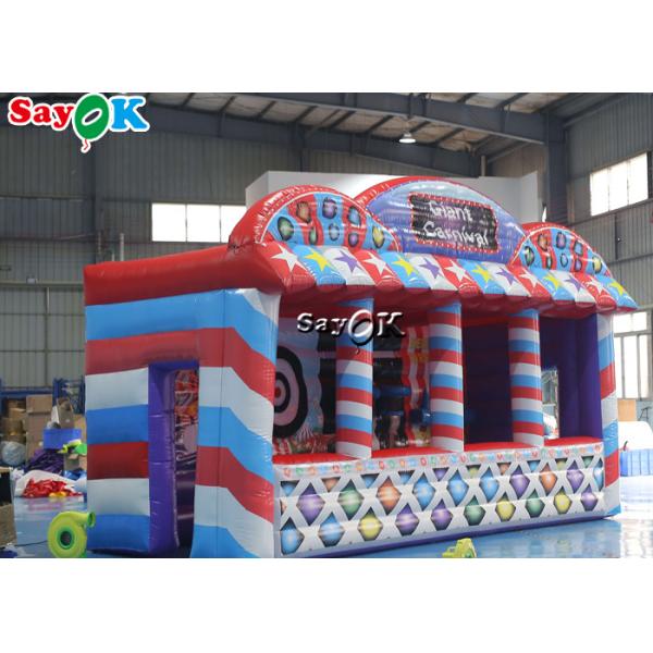 Outwell Air Tent Carnival Party Commercial Inflatable Air Tent For Kids Blow Up Game Booth 6.6x2.8x3.656mH