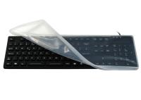 Nenhum teclado médico de montagem EN55022 com tampa removível do silicone