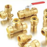Certifié CE Push in Fittings Plomberie pour PEX AL PEX cuivre PVC tuyaux d'alimentation en eau USA CANADA Marché