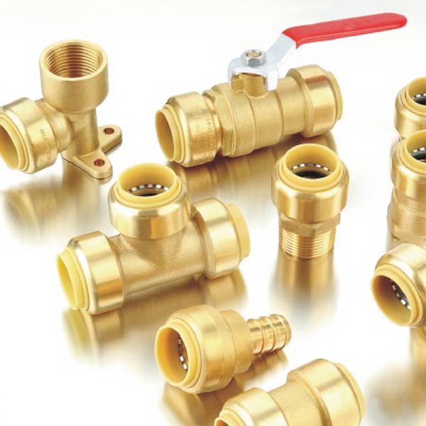 CE Certified Push in Fittings Plumbing for PEX AL PEX Copper PVC PIPE Water Supply USA CANADA Market