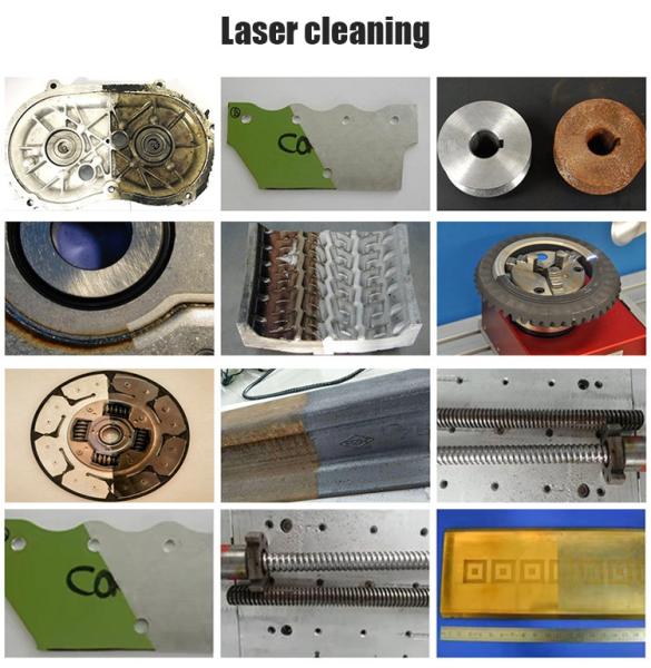 Máquina de limpeza a laser de alta produtividade para limpeza de revestimentos de superfície