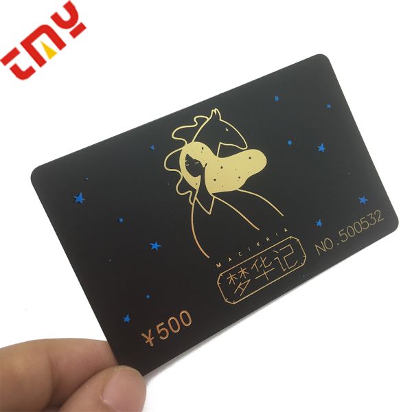 Custom Gift Card Pvc Plastic Card Waterproof With Personalized Printing for Gift