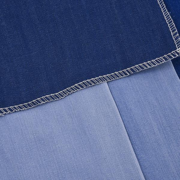 Medium Weight Denim Fabric in Sky Blue for Ladies Jeans Skirts 59/60 Width Slub Yarn
