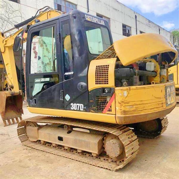 Excavateur Caterpillar Cat 307D d'occasion mini-excavateur de 7 tonnes d'occasion 2018 fabriqué au Japon
