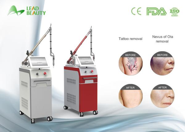 Beauty salon and spa use q switched nd yag laser tattoo removal machine