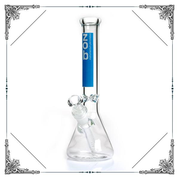 ZOB Glass Water Pipes Mix Color With Ice Catcher Hookah Bongs 10 Inches